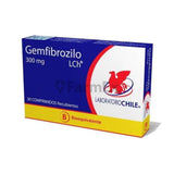Gemfibrozilo 300 mg x 30 comprimidos "Ley Cenabast"