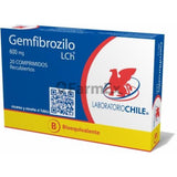 Gemfibrozilo 600 mg x 20 comprimidos