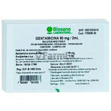 Gentamicina 80 mg / 2 mL x 5 ampollas