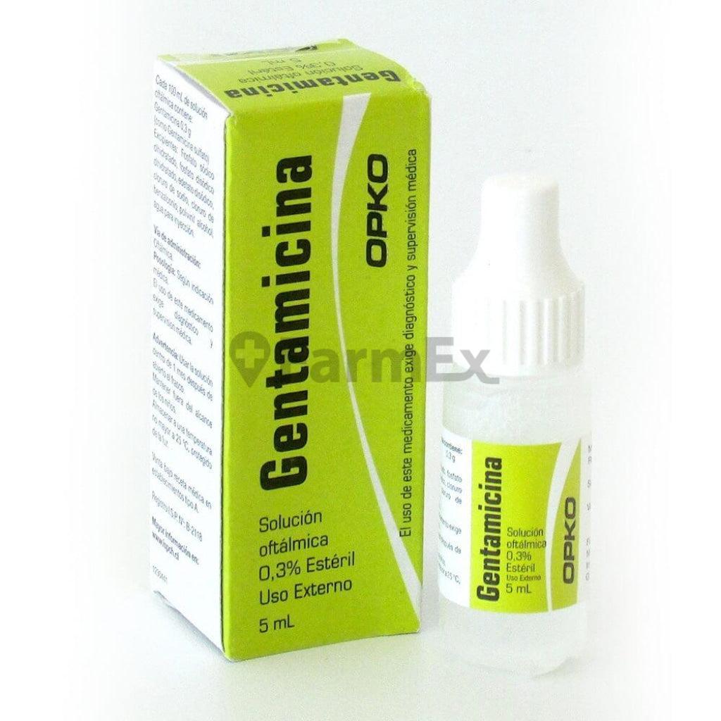 Gentamicina Solucion Oftalmica 0,3 % x 5 ml OPKO 