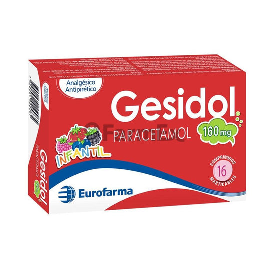 Gesidol 160 mg x 16 comp. MEDIPHARM 