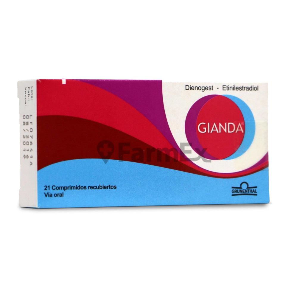 Gianda x 21 Comprimidos GRUNENTHAL 