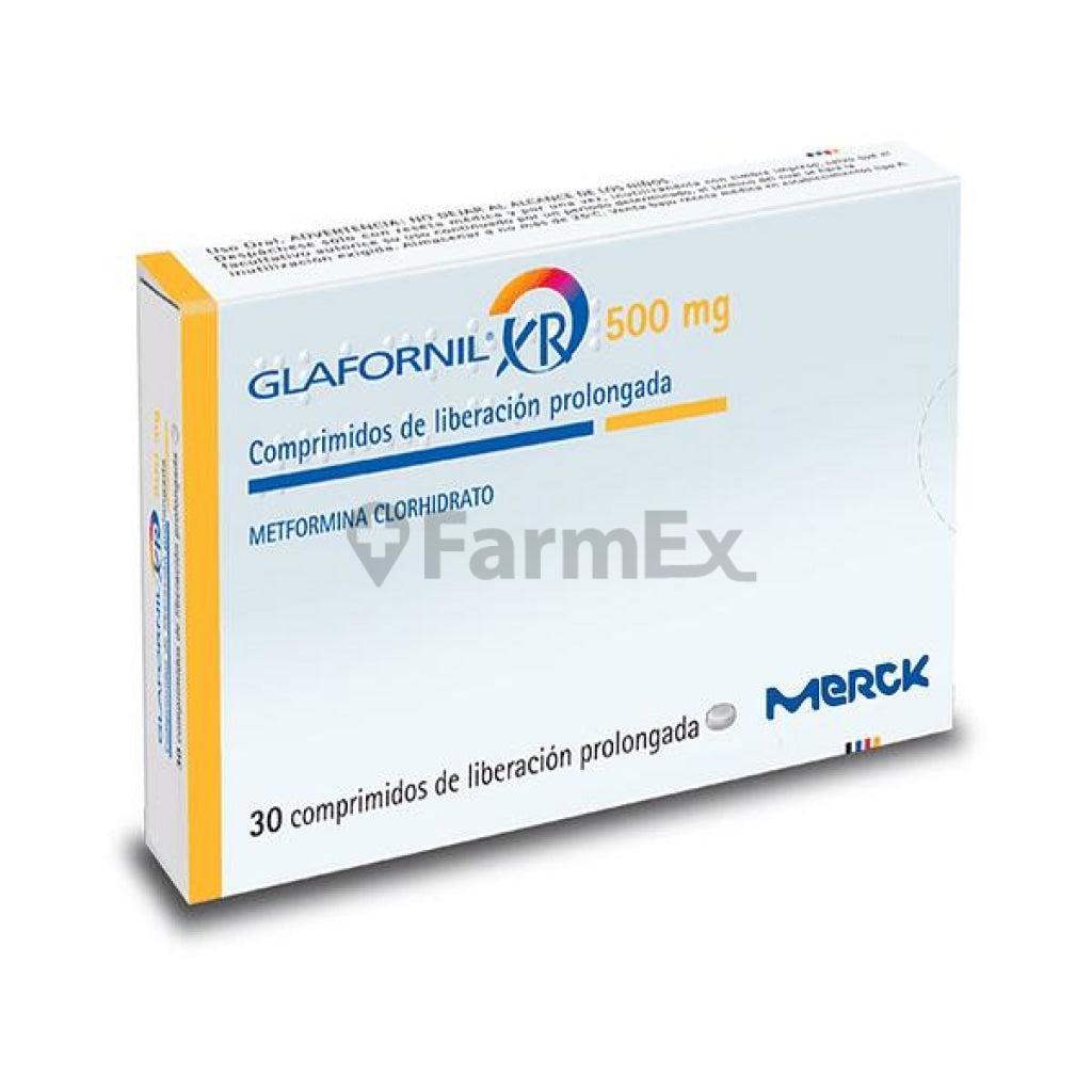 Glafornil XR 500 mg x 30 comprimidos "Ley Cenabast" MERCK 