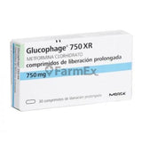 Glucophage XR 750 mg x 30 comprimidos