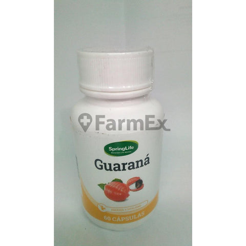 Guaraná SpringLife 380 mg x 60 cápsulas