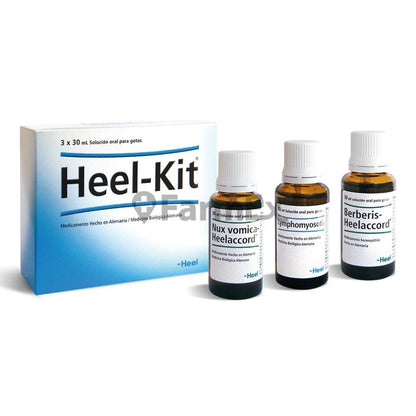 Heel-Kit® 3 X 30 mL. SOLUCION PARA GOTAS HEEL 