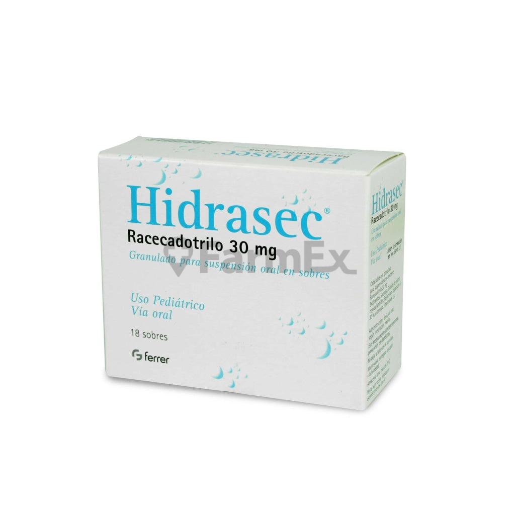 Hidrasec Granulado para Suspension Oral 10 mg x 18 sobres (Vencimiento Febrero 2022) FERRER 