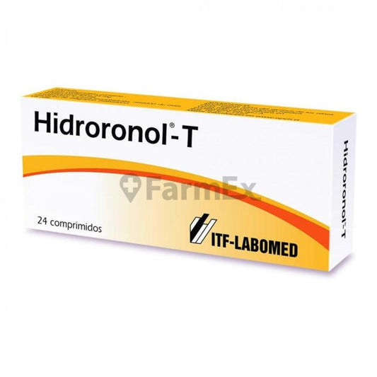 Hidroronol - T x 24 comprimidos Ift-Labomed 