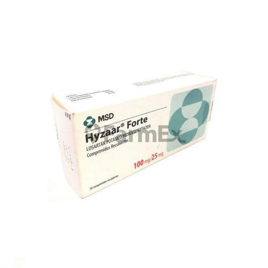 Hyzaar 100 / 25 mg x 30 comp FORTE MSD 