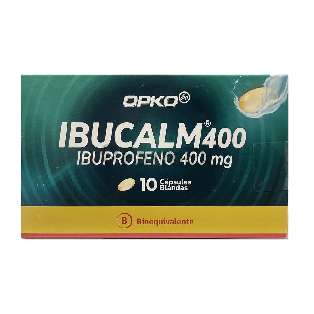 Ibucalm 400 mx 10 cápsulas OPKO 