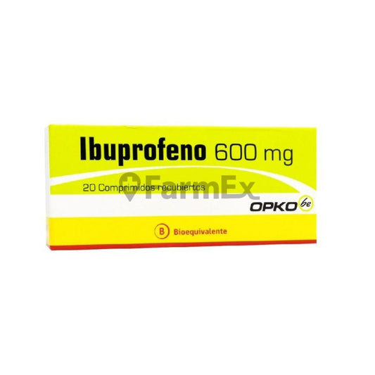 Ibuprofeno 600 mg x 20 comp OPKO 