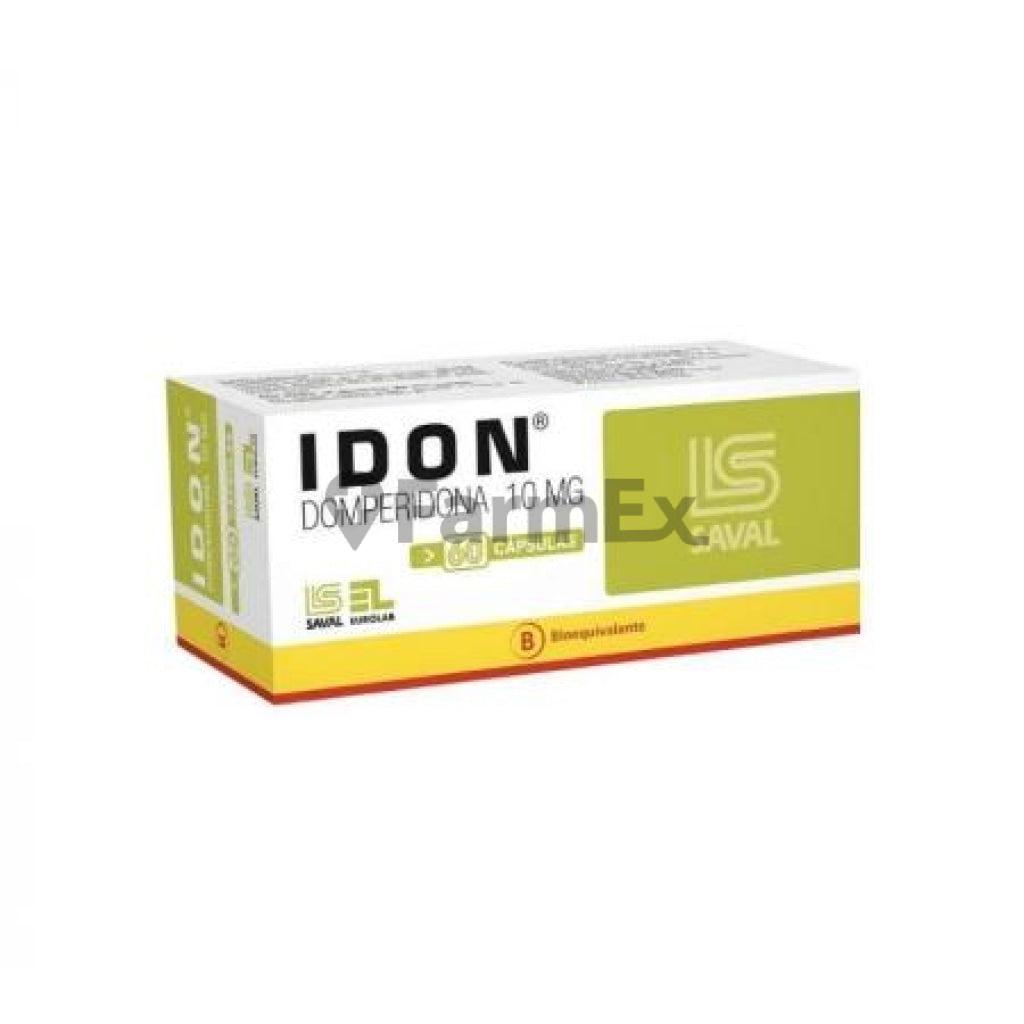 Idon 10 mg x 60 Càpsulas LAB. SAVAL 