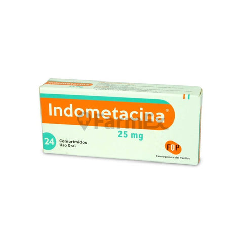 Indometacina 25 mg x 24 comprimidos