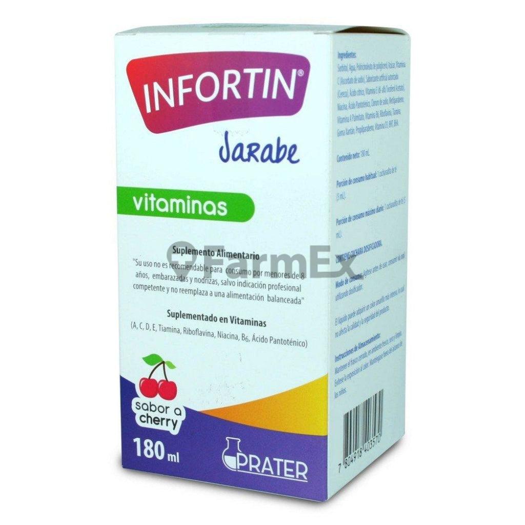 Infortin Jarabe Sabor Cherry x 180 ml PRATER 