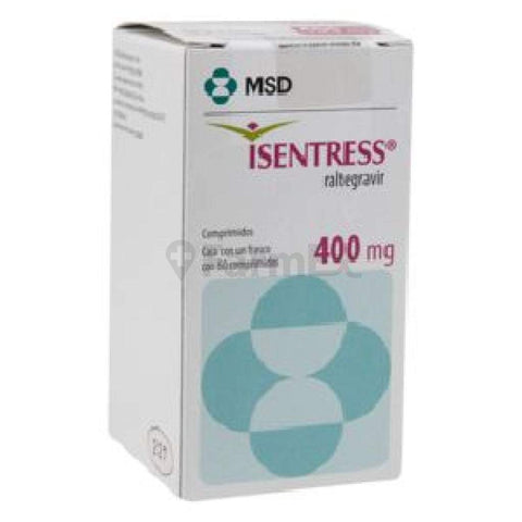 Isentress 400 mg x 60 comprimidos