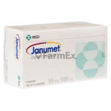 Janumet 50 / 500 mg x 56 comprimidos