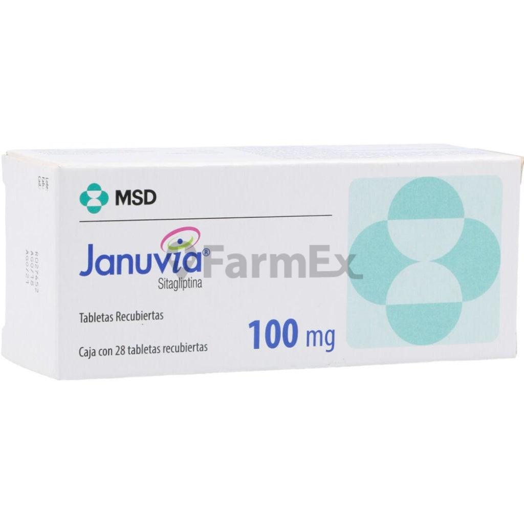 Januvia 100 mg x 28 comprimidos MSD CHILE 