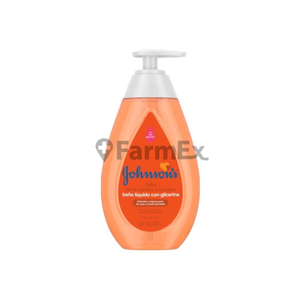 Jonhson Baby Baño Glicerina x 400 mL johnson y johnson 