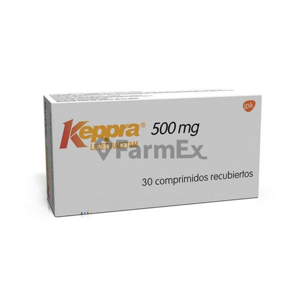 Keppra Levetiracetam 500 mg x 30 comprimidos GSK 