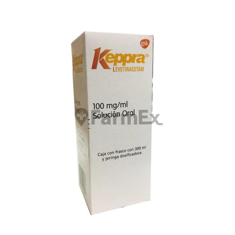Keppra Solución oral 100 mg / mL x 300 mL