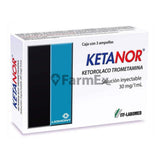 Ketanor 30 mg x 3 Ampollas