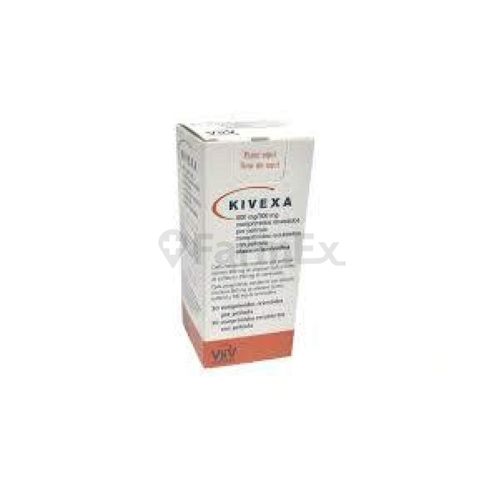 Kivexa 600/300 mg. Comprimidos Recubiertos x 30 GLAXOSMICHKLINE 