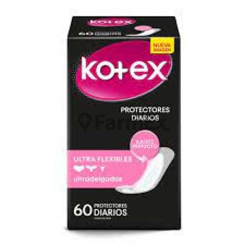 Kotex Protector Diario Ultradelgados x 60 unidades