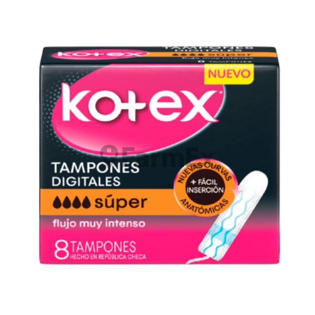 Kotex Tampón Digital Super x 8 unidades kotex 