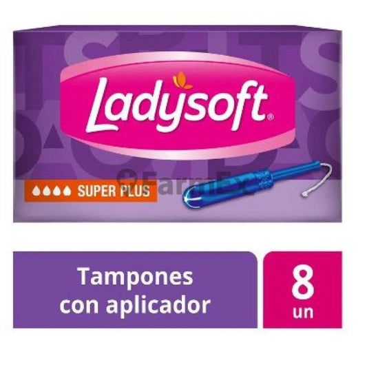 Ladysoft Tampones "Super Plus" x 8 unds kimberly 