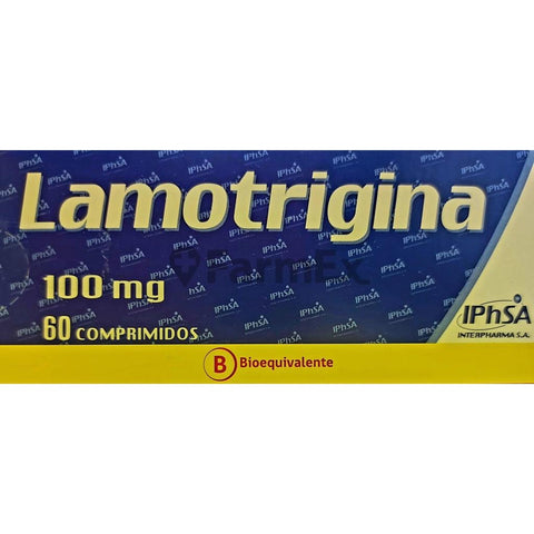 Lamotrigina 100 mg x 60 comprimidos "Ley Cenabast"