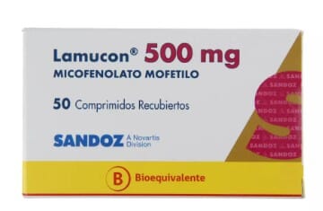 Lamucon (Micofenolato) 500 mg x 50 comprimidos "Ley Cenabast"