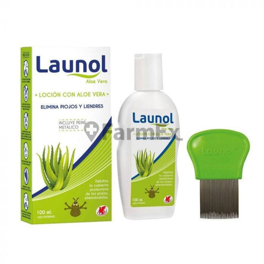 Launol Loción "Con Aloe Vera" x 100 ml LAB. CHILE 