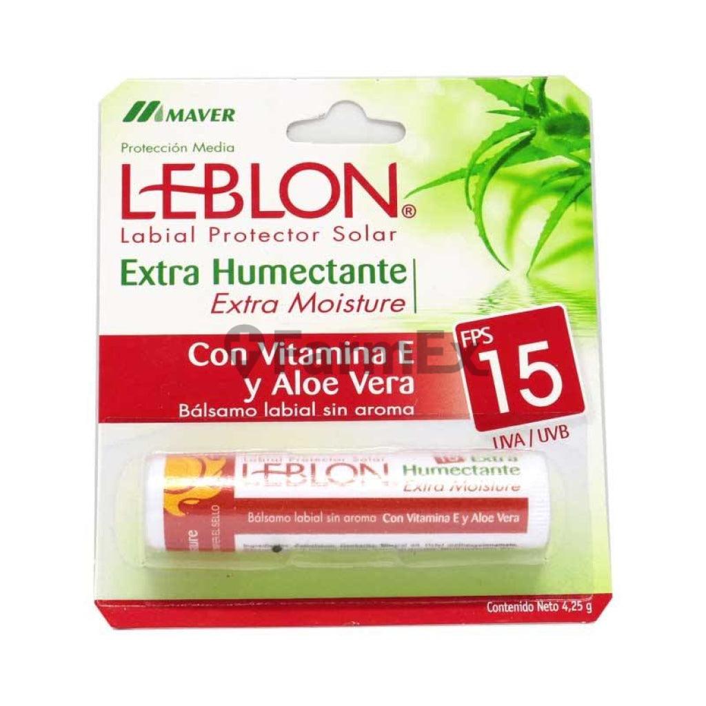 Leblon FPS 15 con vitamina E y Aloe vera x 4.25 g MAVER 