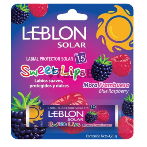 Leblon Labial protector solar Mora /Frambusa FPS 15+ x 4.25 g