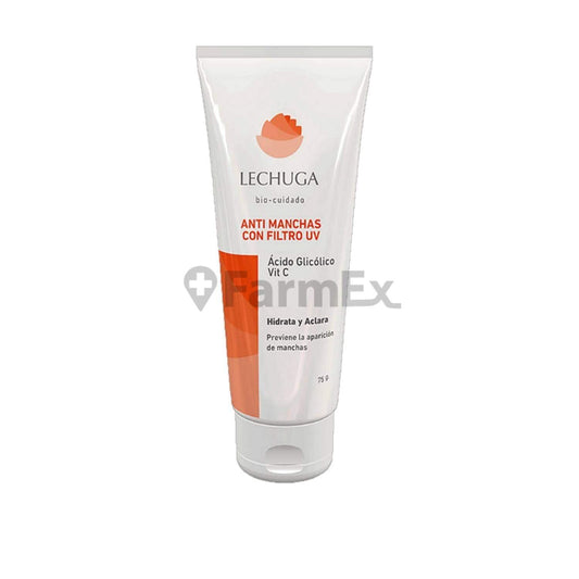 Lechuga Crema de manos "Anti manchas con filtro UV" x 75 g MAVER 