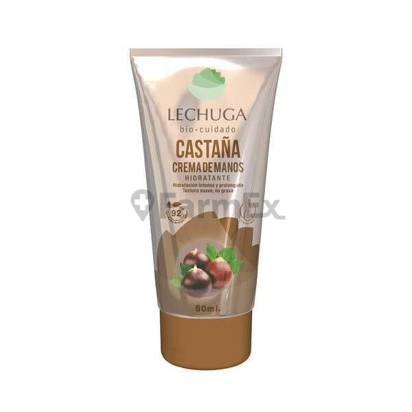 Lechuga Crema de manos "Castaña" x 50 mL MAVER 