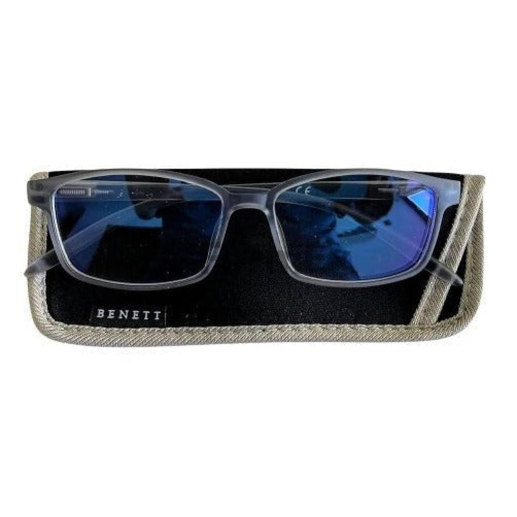Lentes de Descanso Anti Blue-Light Gris Benett 
