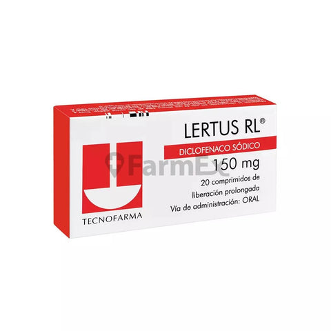 Lertus RL 150 mg x 20 comprimidos