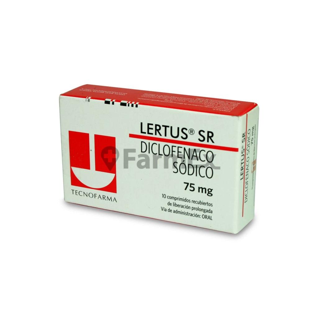 Lertus-SR 75 mg x 10 comprimidos