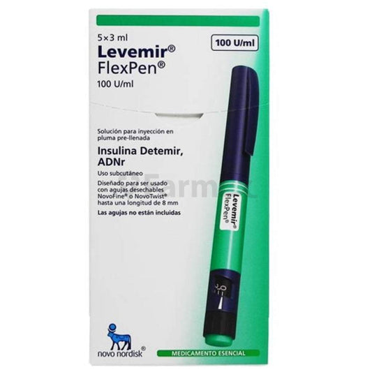 Levemir Flexpen 100 Iu 3 X 5 (/) NOVONORDISK 