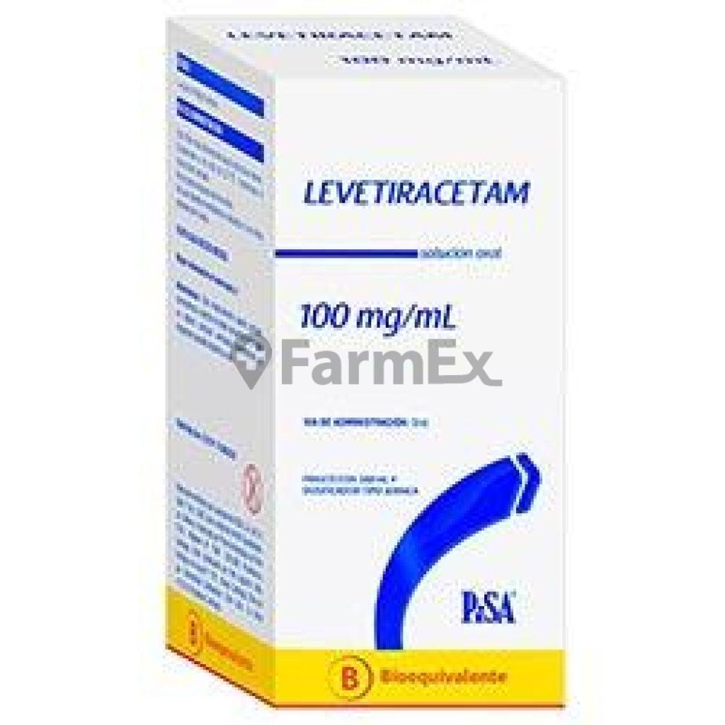 Levetiracetam Solución Oral 100 mg / ml x 300 ml "Ley Cenabast" Pisa 