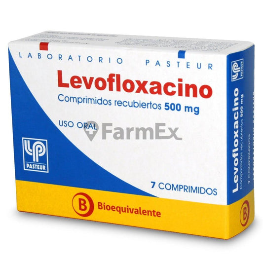 Levofloxacino 500 mg x 7 comp PASTEUR 