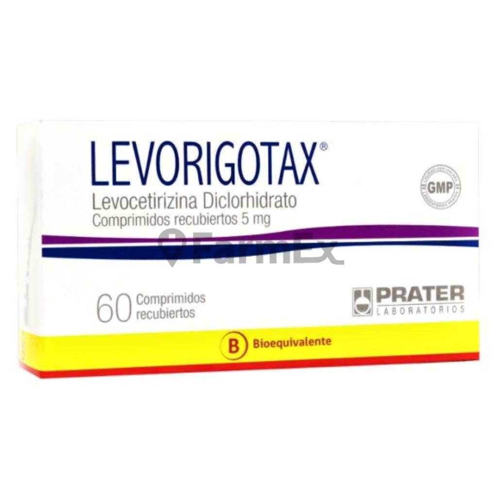 Levorigotax 5 mg x 60 comprimidos PRATER 