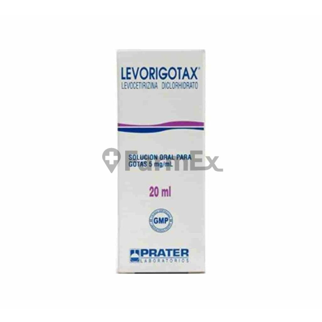 Levorigotax solución oral 5 mg / mL x 20 mL