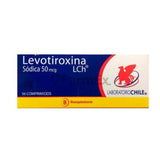Levotiroxina 50 mcg x 56 comprimidos