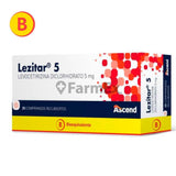 Lezitar 5 mg x 30 comprimidos