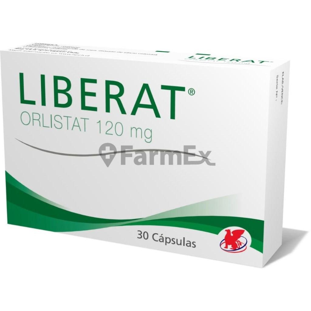 Liberat 120 mg. x 30 Càpsulas. LABORATORIO CHILE 