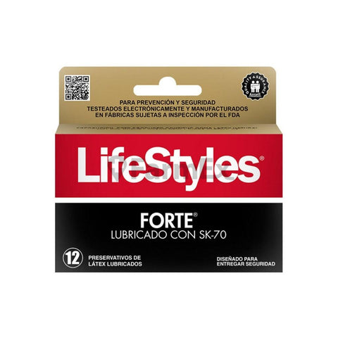 Lifestyles Forte Lubricado con SK-70 x 12 unidades