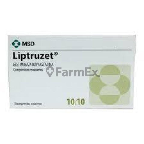 Liptruzet 10 / 10 mg x 30 comprimidos