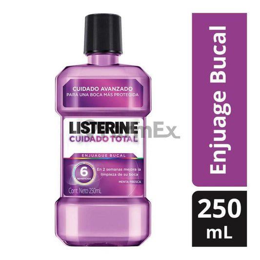 Listerine "Cuidado Total" x 250 mL johnson y johnson 